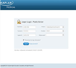 Kaplan Medical – Web App